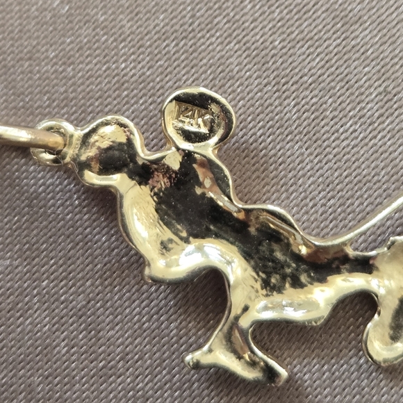 Vintage 14k Gold Mickey Mouse Charm - Picture 3 of 6